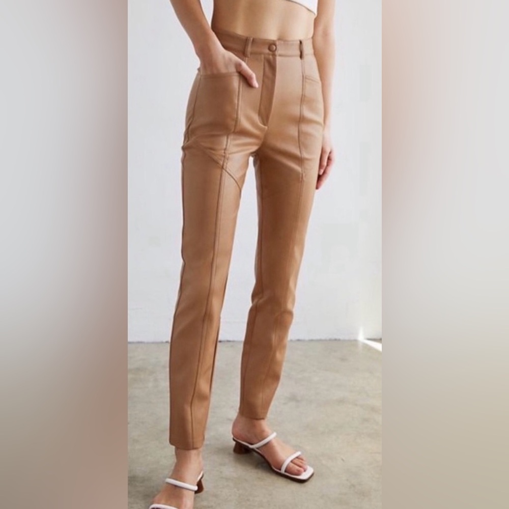 WILFRED ARITZIA Rebel faux leather pants 00
